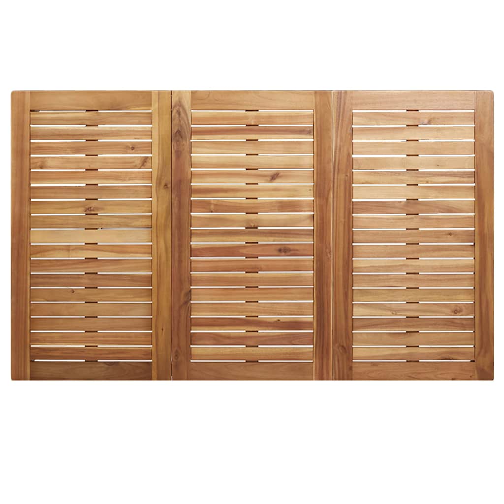 TavolodaPranzo Marrone Legno di Acacia Massello | homemem39