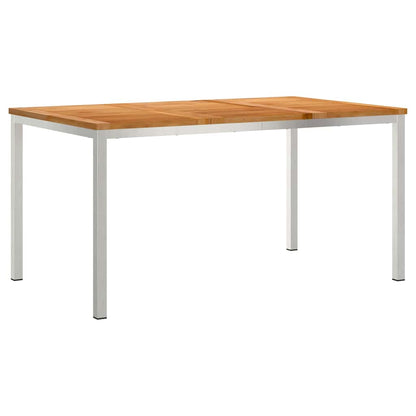 TavolodaPranzo Marrone 150 x 90 x 75 cm Legno di teak solido | homemem39