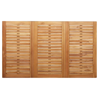 TavolodaPranzo Marrone 150 x 90 x 75 cm Legno di teak solido | homemem39