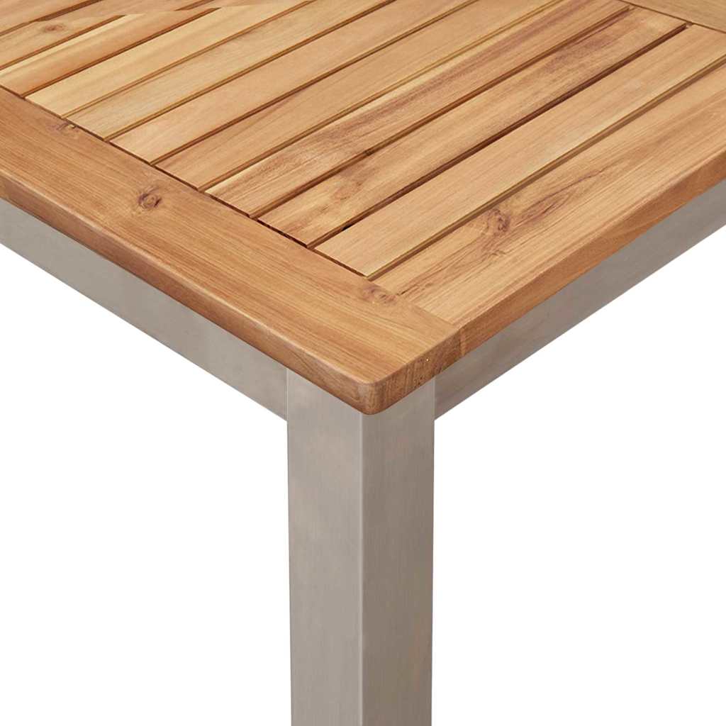 TavolodaPranzo Marrone Legno di Acacia Massello | homemem39