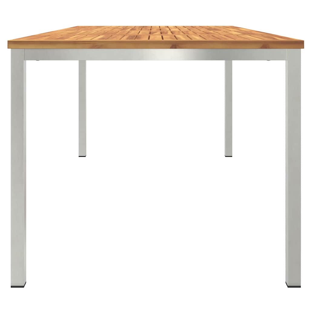 TavolodaPranzo Marrone Legno di Acacia Massello | homemem39