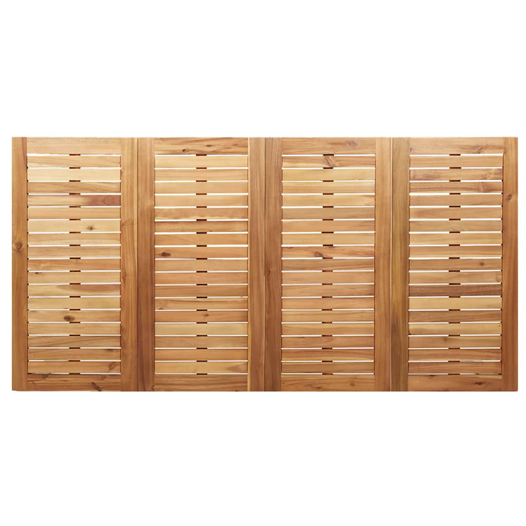TavolodaPranzo Marrone Legno di Acacia Massello | homemem39