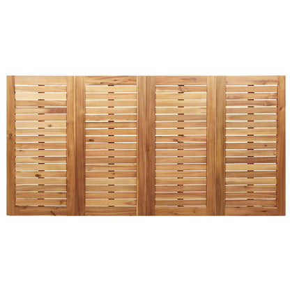 TavolodaPranzo Marrone Legno di Acacia Massello | homemem39