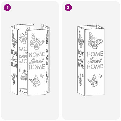 Stand per Ombrelli da Pioggia Antracite 15,5 x 15,5 x 49 cm | homemem39