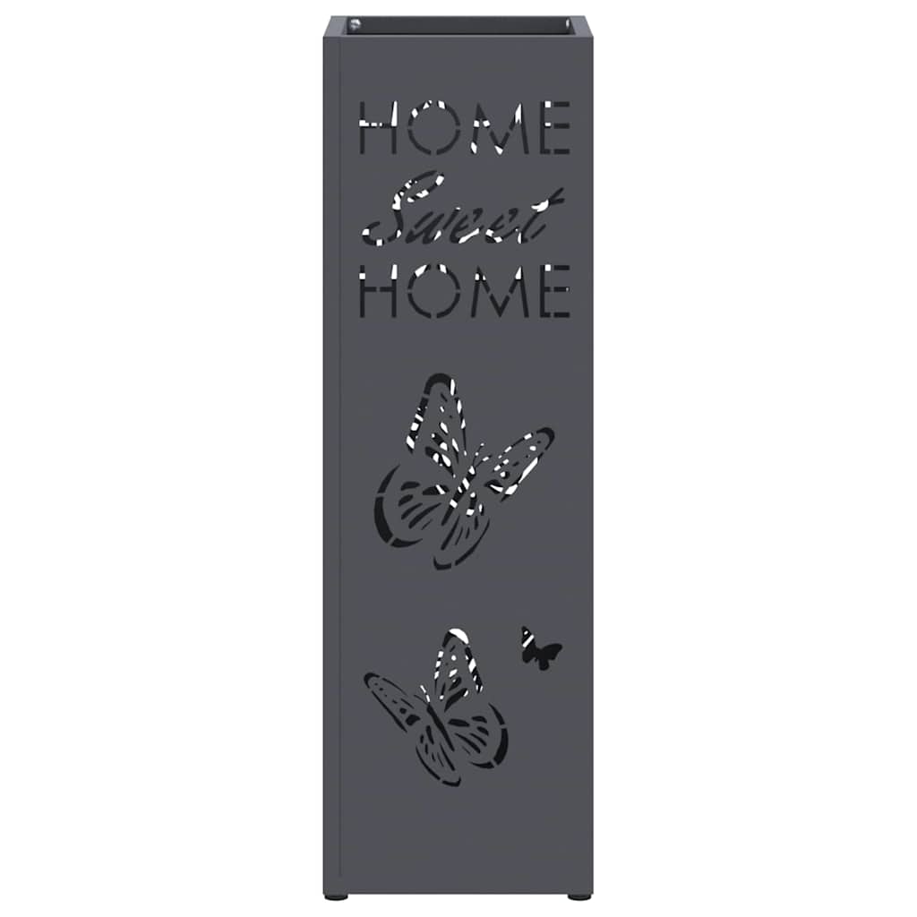 Stand per Ombrelli da Pioggia Antracite 15,5 x 15,5 x 49 cm | homemem39