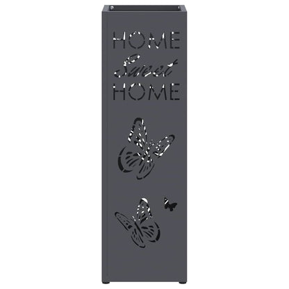 Stand per Ombrelli da Pioggia Antracite 15,5 x 15,5 x 49 cm | homemem39
