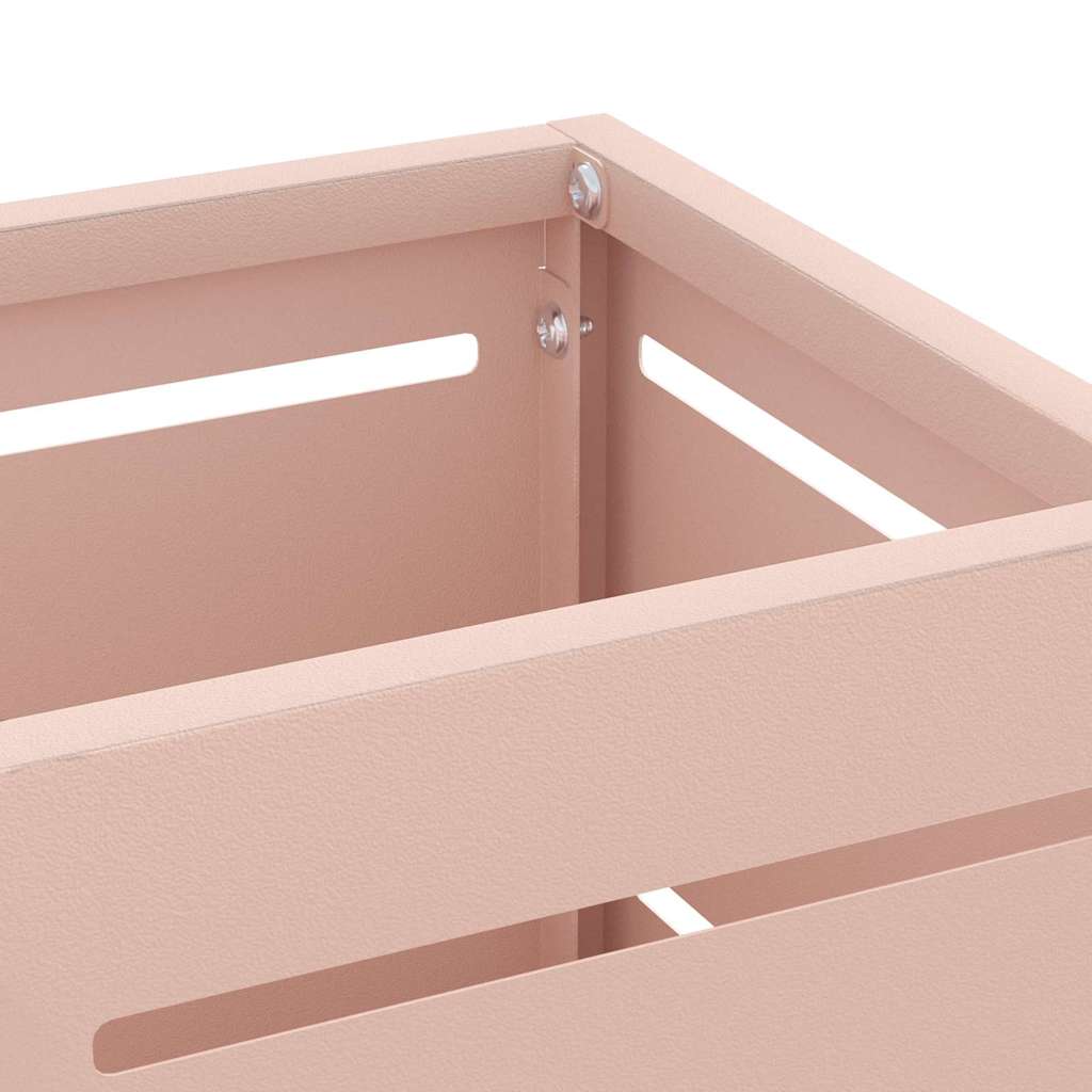 Stand per Ombrelli da Pioggia Rosa 15,5 x 15,5 x 49 cm Acciaio | homemem39