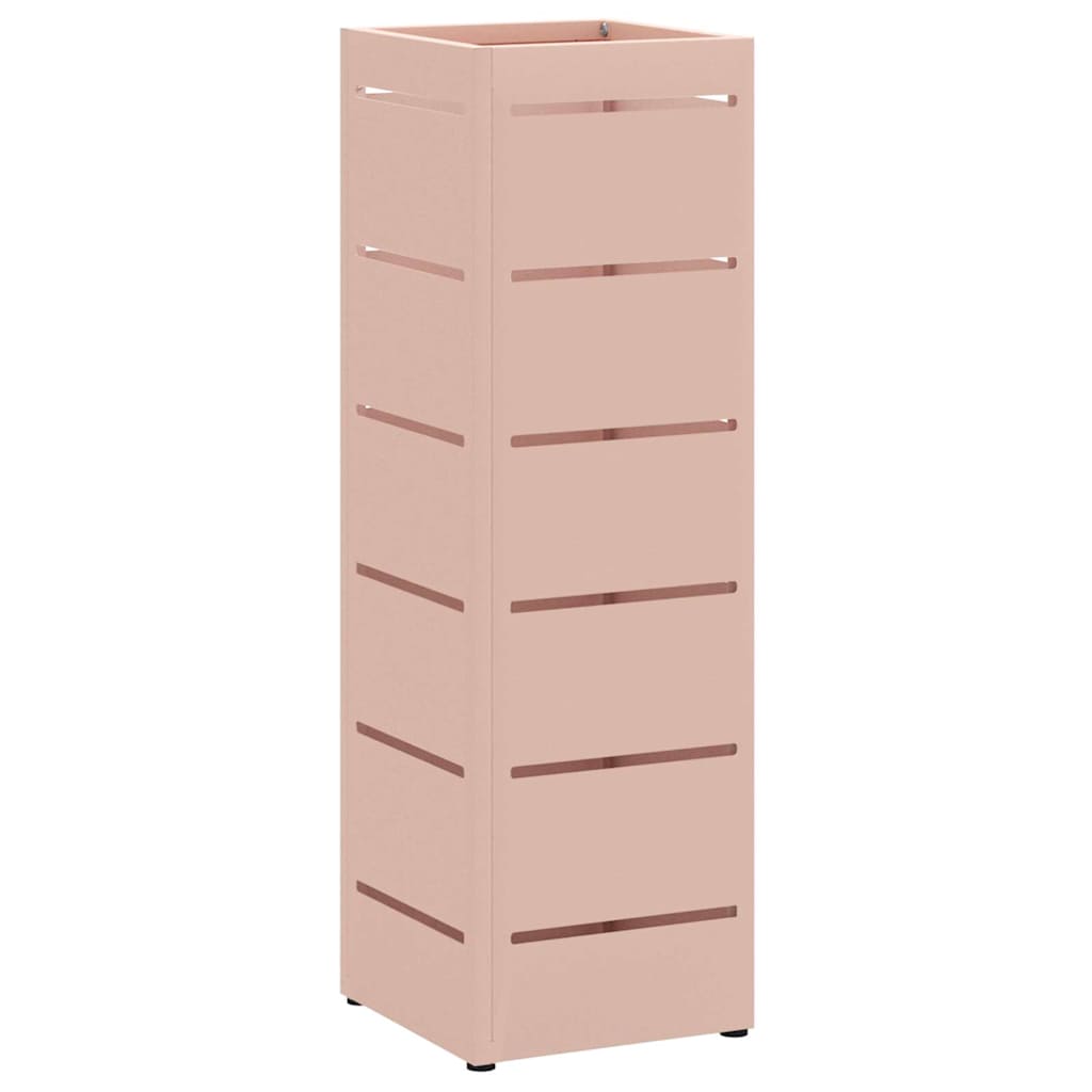 Stand per Ombrelli da Pioggia Rosa 15,5 x 15,5 x 49 cm Acciaio | homemem39