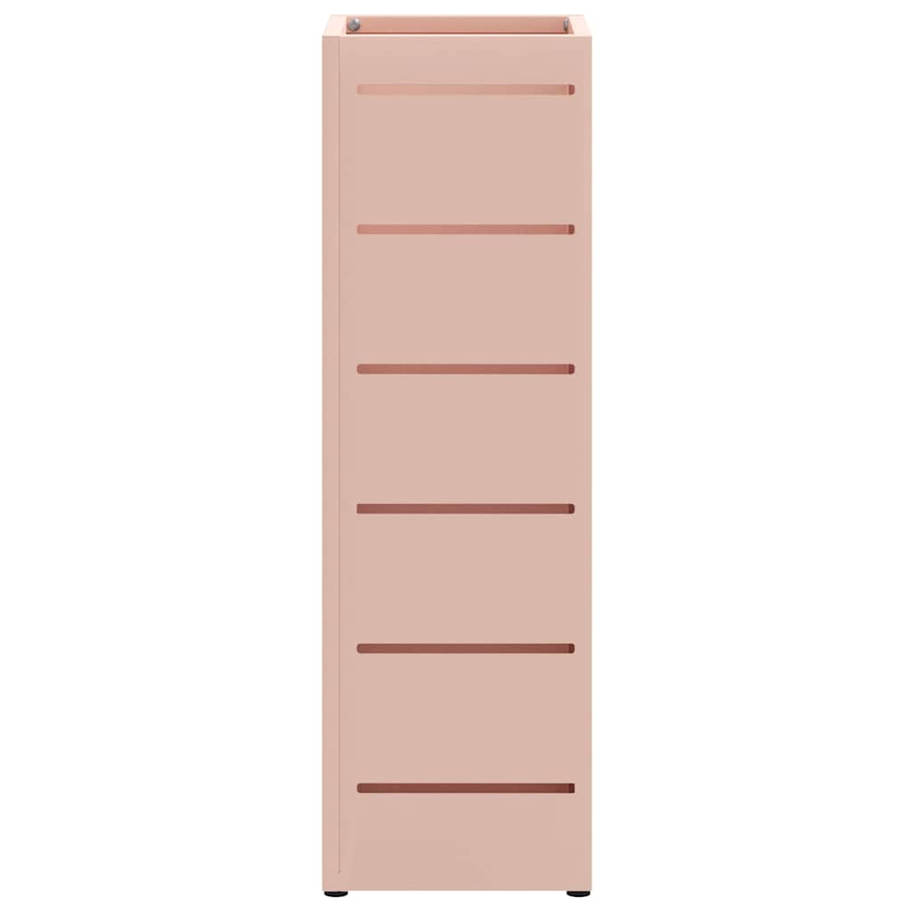 Stand per Ombrelli da Pioggia Rosa 15,5 x 15,5 x 49 cm Acciaio | homemem39