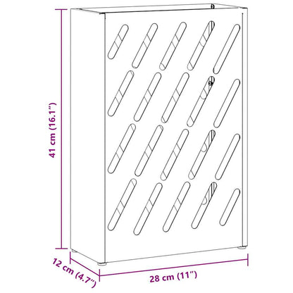 Stand per Ombrelli da Pioggia Giallo Senape 28 x 12 x 41 cm | homemem39