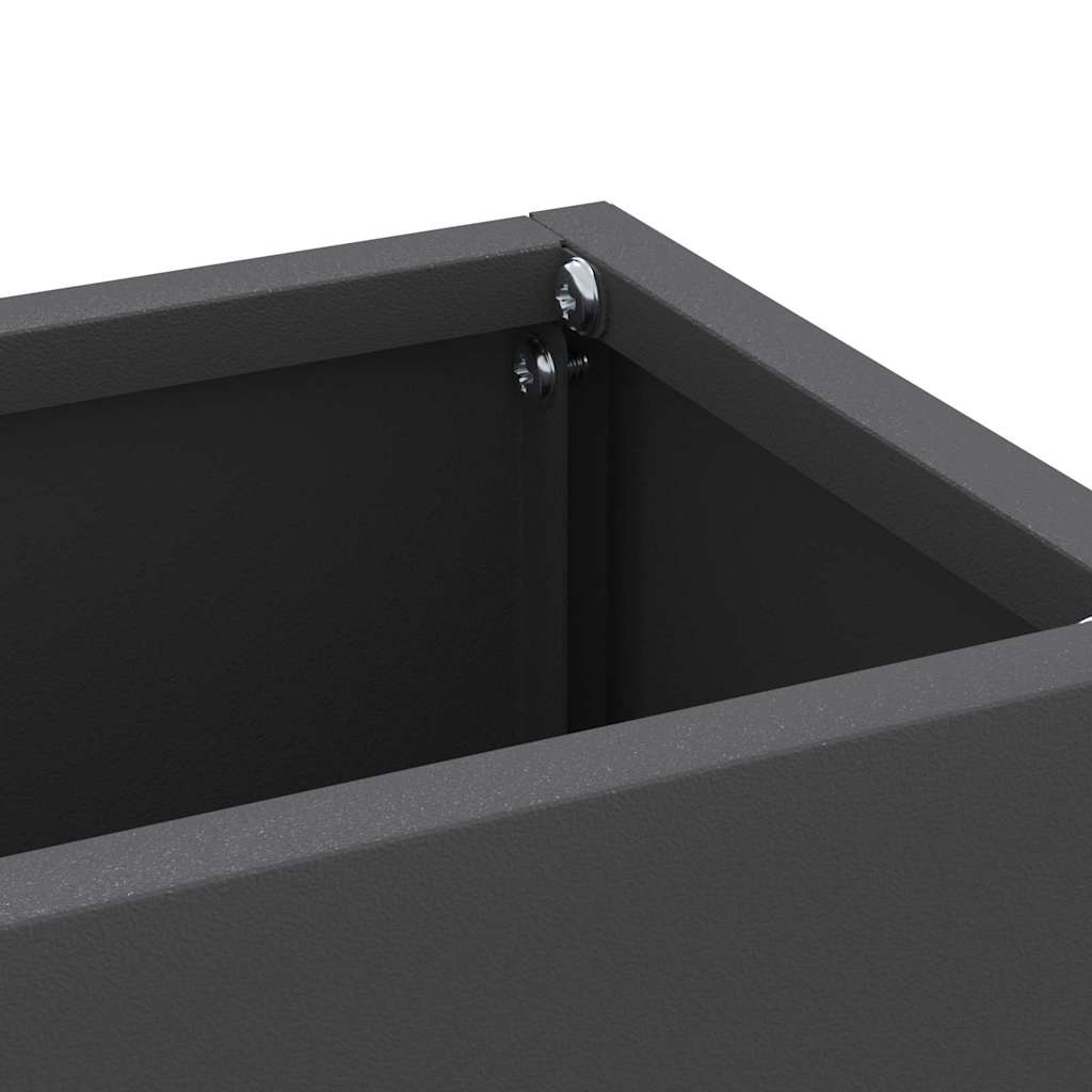 Stand per Ombrelli da Pioggia Nero 28 x 12 x 41 cm Acciaio | homemem39