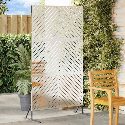 Schermo per Privacy Grigio 100 x 50 x 180 cm Acciaio