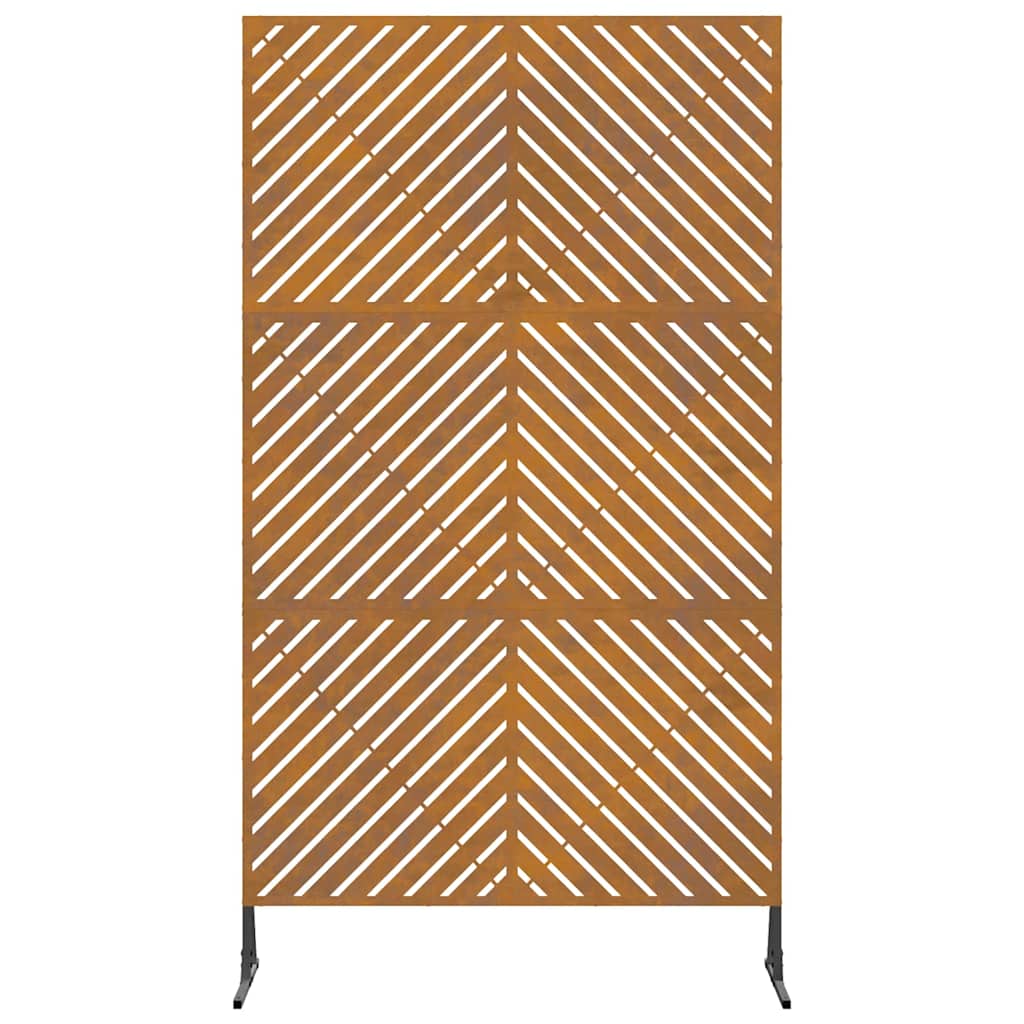 Schermo per Privacy Grigio 100 x 50 x 180 cm Acciaio