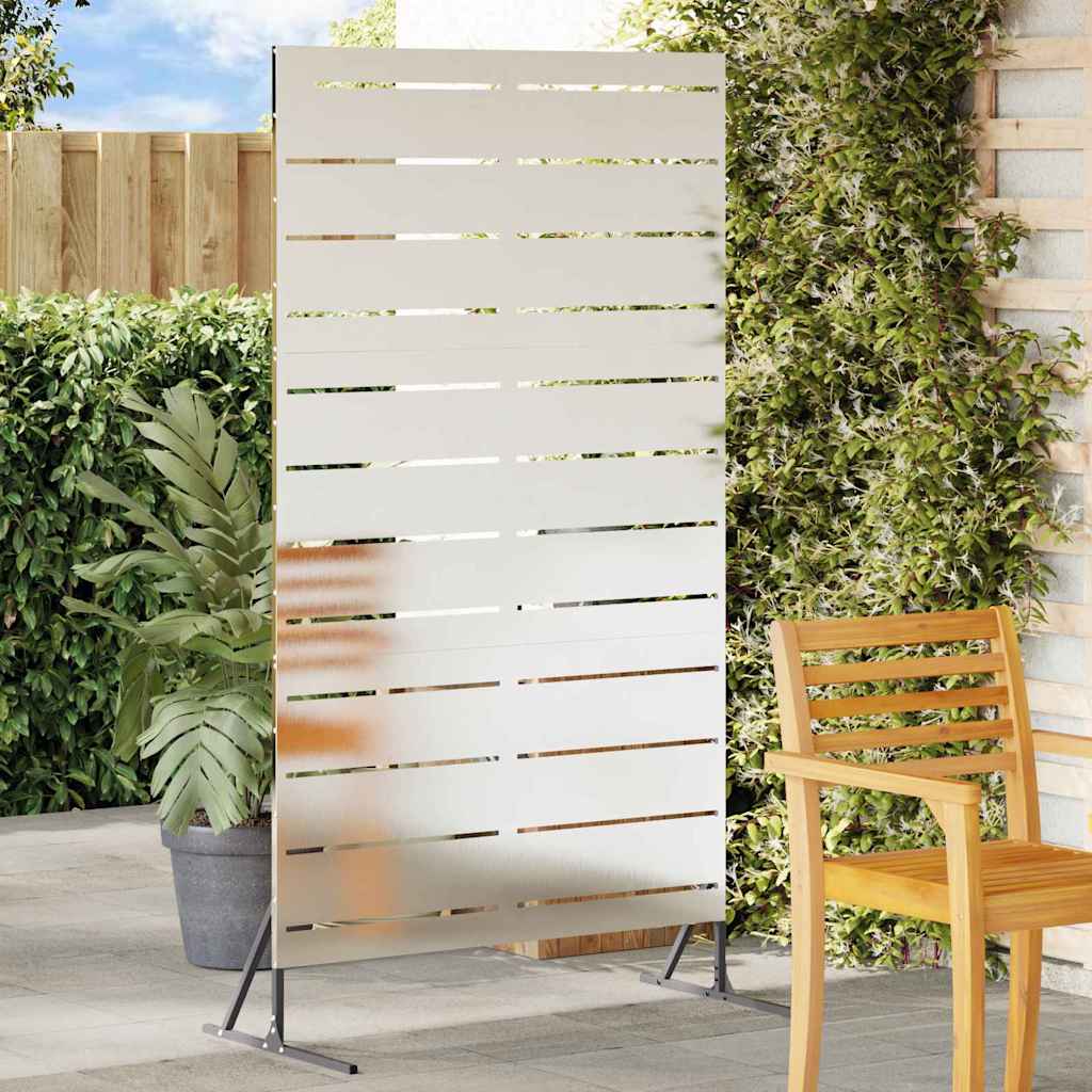 Schermo per Privacy Grigio 100 x 50 x 180 cm Acciaio