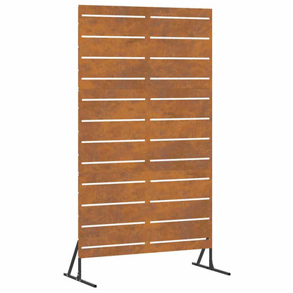 Schermo per Privacy Grigio 100 x 50 x 180 cm Acciaio CorTen