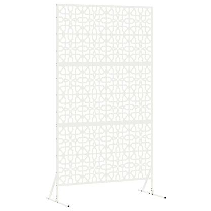 Schermo per Privacy Bianco 100 x 50 x 180 cm Acciaio