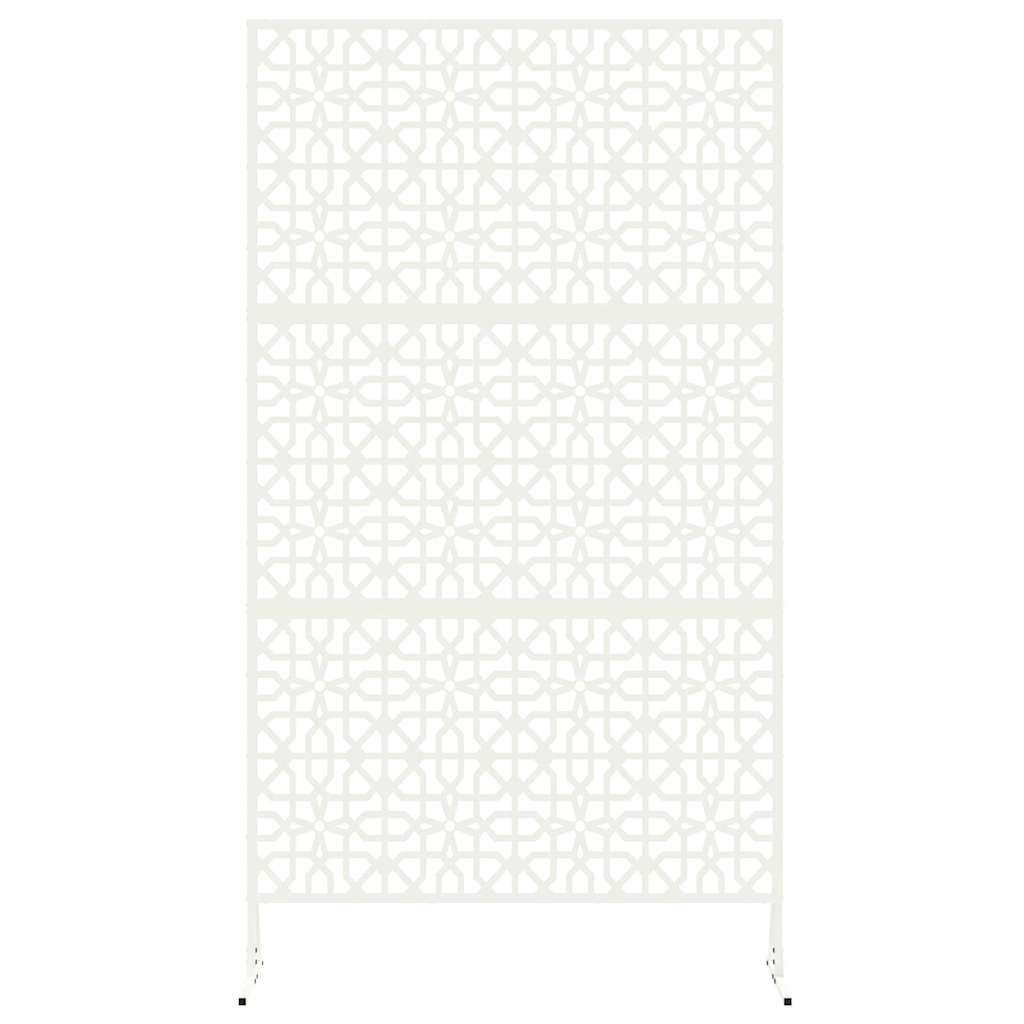 Schermo per Privacy Bianco 100 x 50 x 180 cm Acciaio
