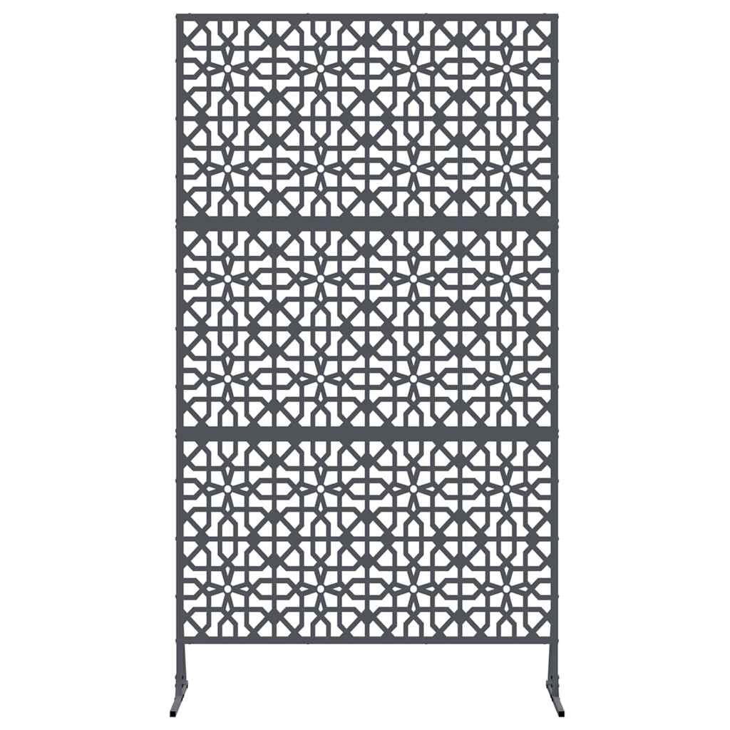 Schermo per Privacy Antracite 100 x 50 x 180 cm Acciaio