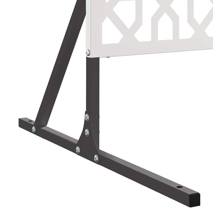 Schermo per Privacy Grigio 100 x 50 x 180 cm Acciaio