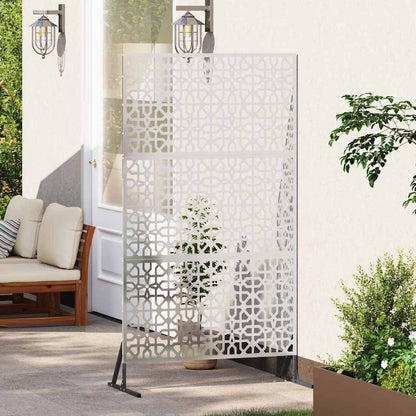 Schermo per Privacy Grigio 100 x 50 x 180 cm Acciaio