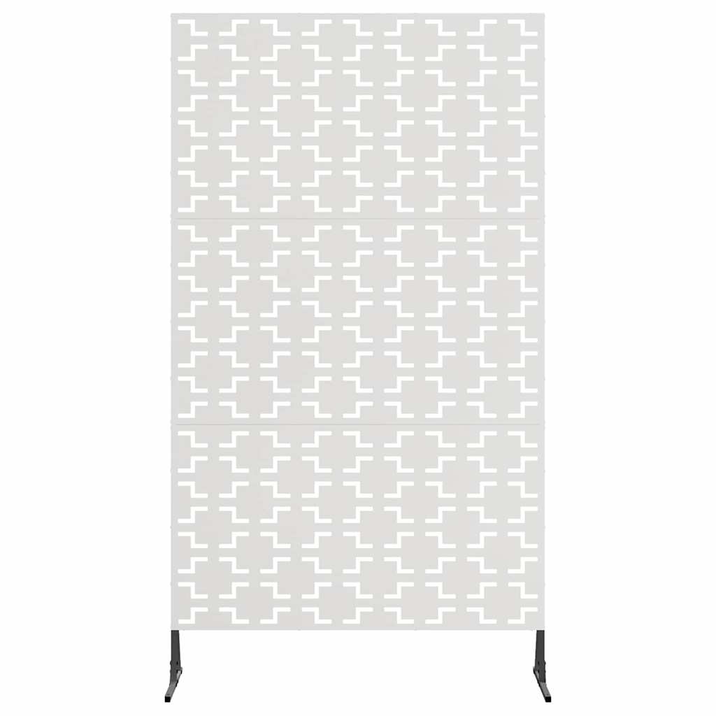 Schermo per Privacy Grigio 100 x 50 x 180 cm Acciaio