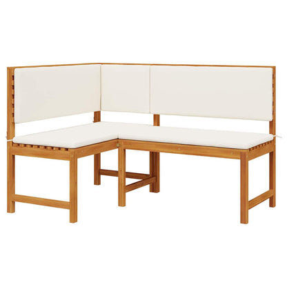 Sedia da Giardino con cuscino Marrone 140 x 100 x 91cm | homemem39