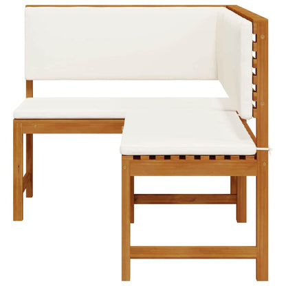 Sedia da Giardino con cuscino Marrone 140 x 100 x 91cm | homemem39
