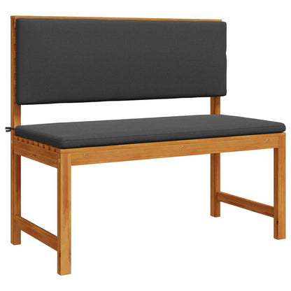 Sedia da Giardino con cuscino Marrone 100 x 50 x 91cm