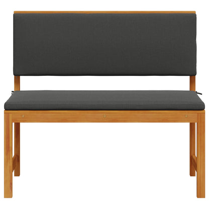 Sedia da Giardino con cuscino Marrone 100 x 50 x 91cm