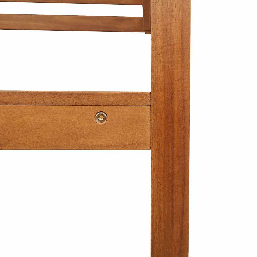 Sedia da Giardino 2 pcs Marrone 50 x 50 x 91cm