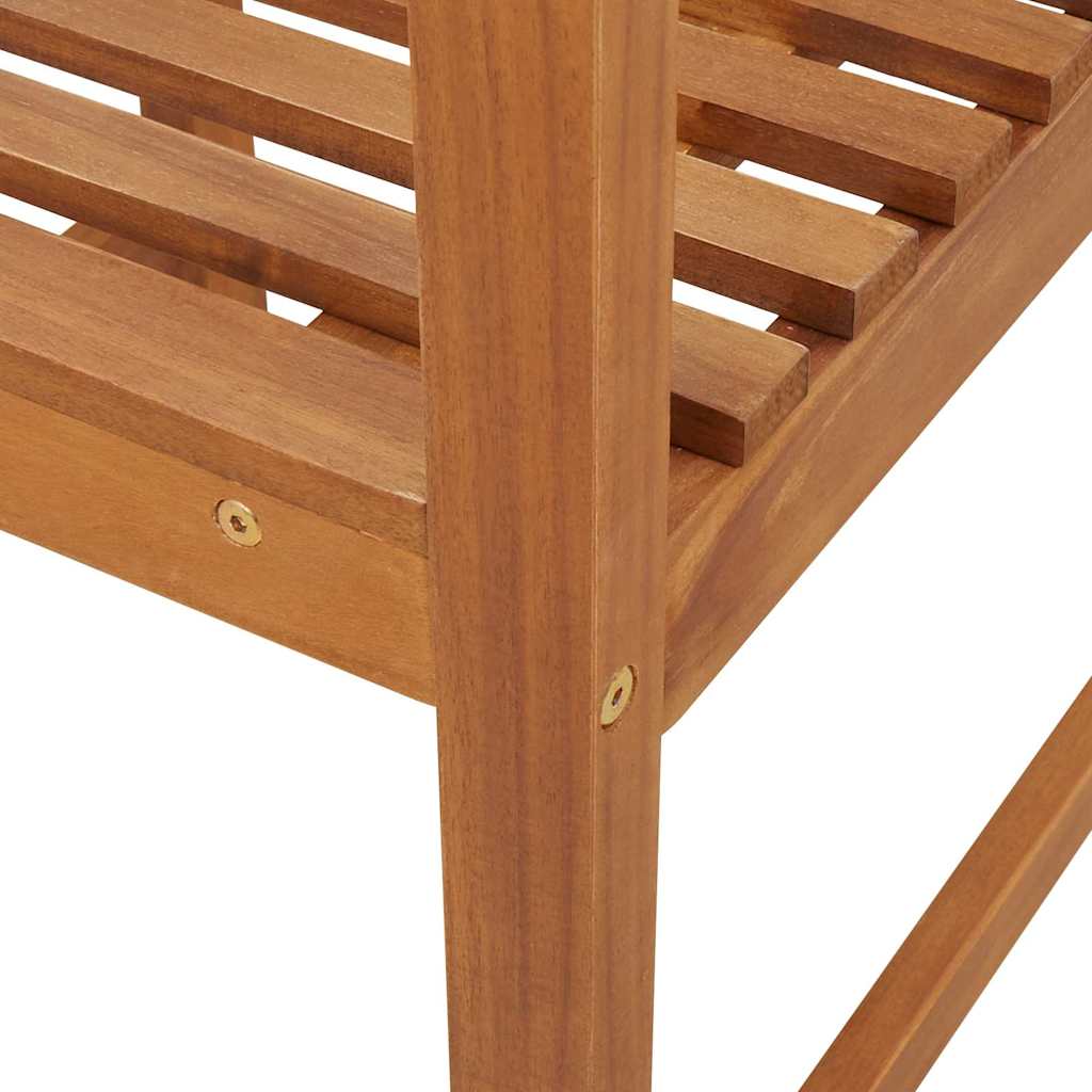 Sedia da Giardino 2 pcs Marrone 50 x 50 x 91cm