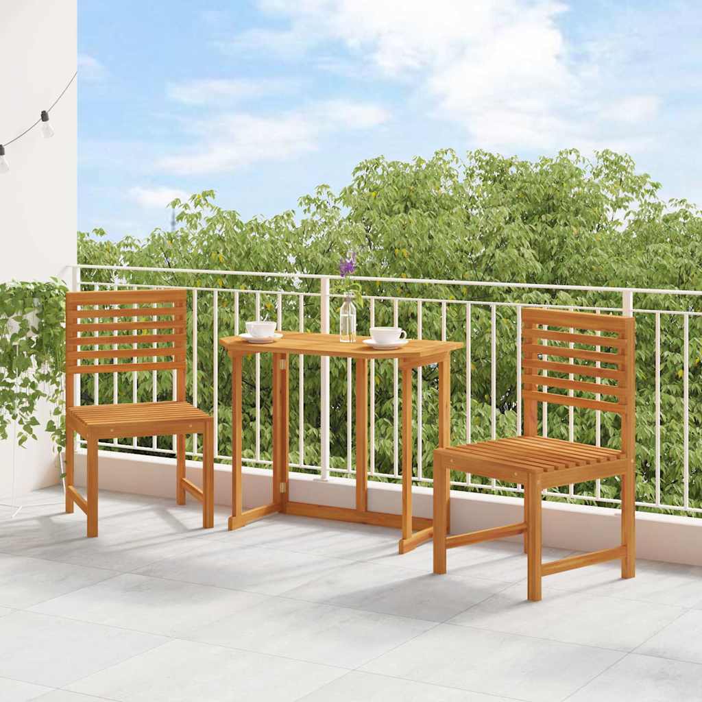Sedia da Giardino 2 pcs Marrone 50 x 50 x 91cm