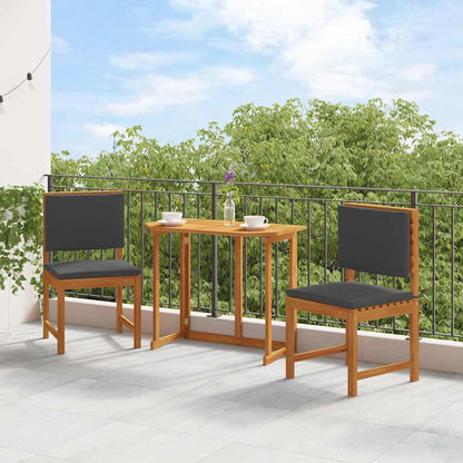 Sedia da Giardino 2 pcs Marrone 50 x 50 x 91cm - homemem39