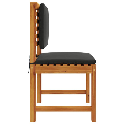 Sedia da Giardino 2 pcs Marrone 50 x 50 x 91cm - homemem39