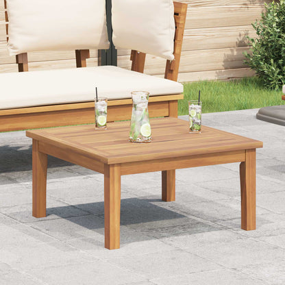 Tavolo da Giardino Marrone Legno massello di teak | homemem39