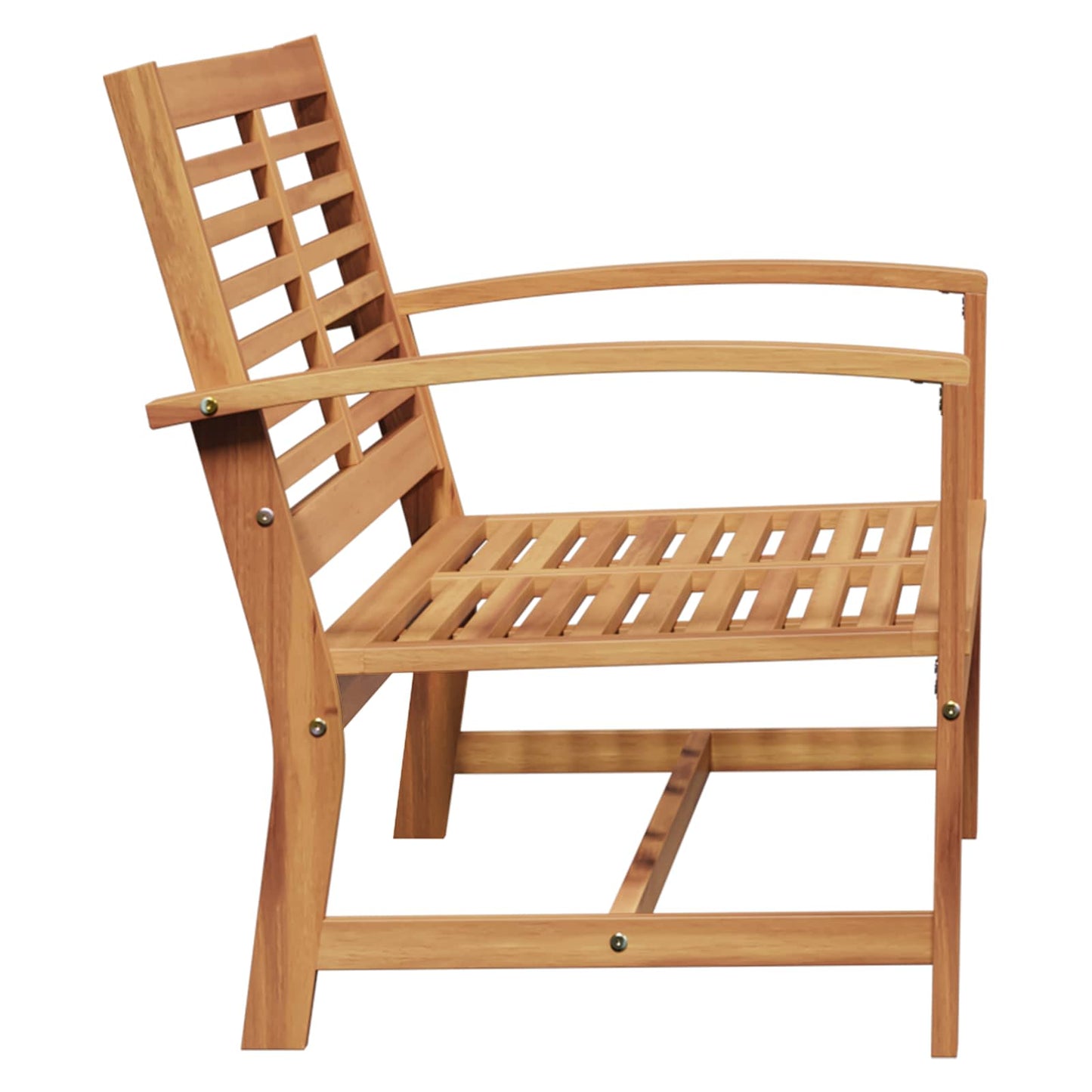 panchina Marrone 110 x 65 x 76,5 cm Legno di teak solido | homemem39