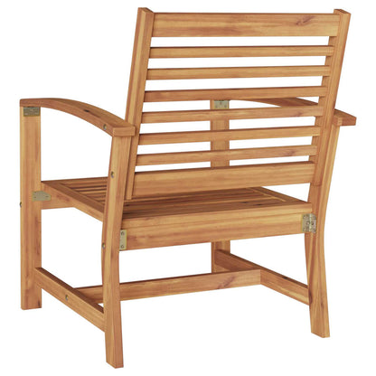 Sedia 2 Pezzo Marrone 65 x 60 x 76,5 cm Legno di teak solido | homemem39
