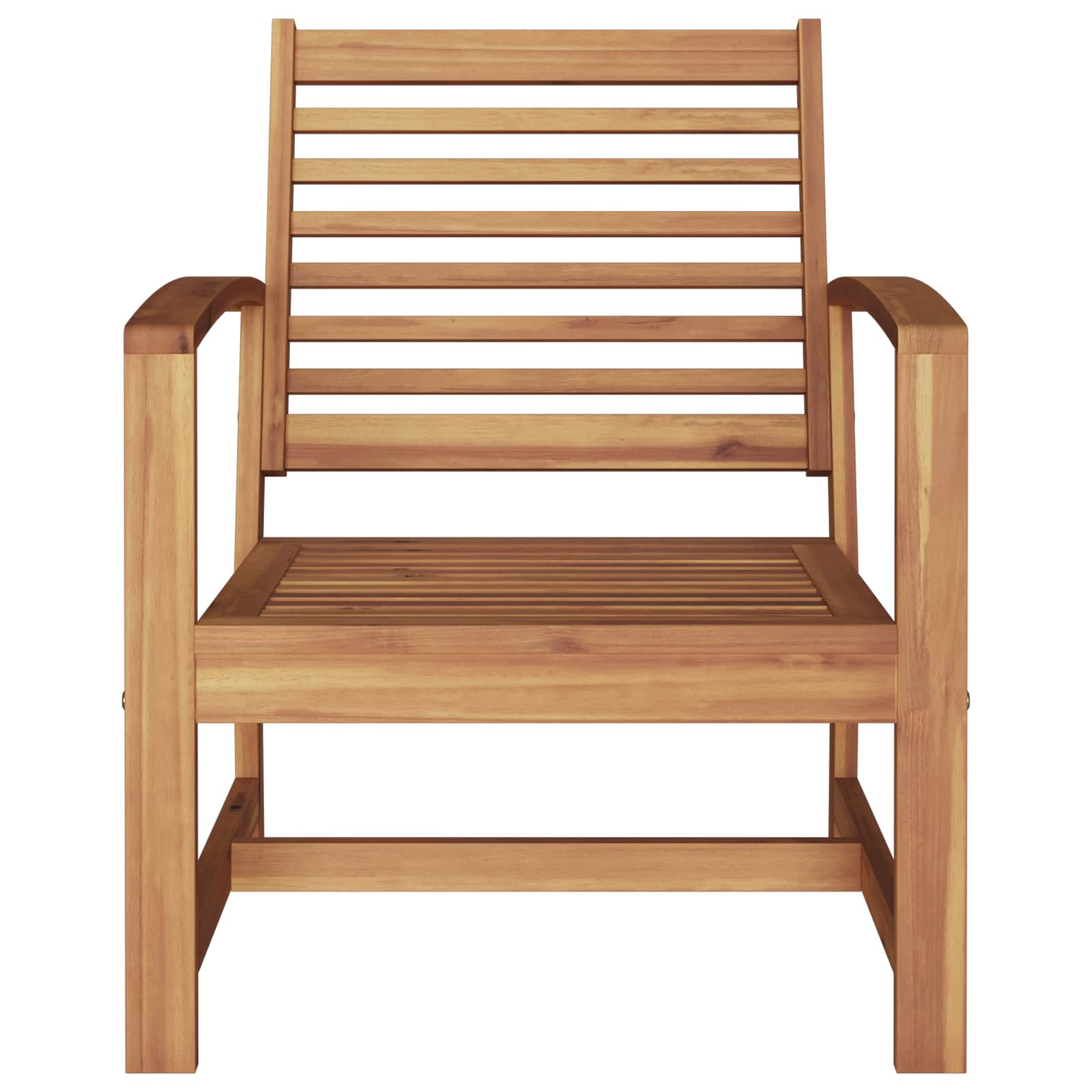 Sedia 2 Pezzo Marrone 65 x 60 x 76,5 cm Legno di teak solido | homemem39