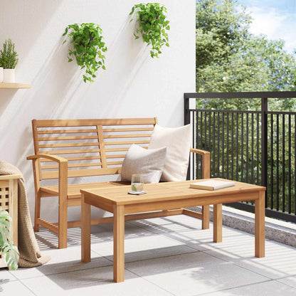 Set Panchina e Tavolo da Giardino 2 Pezzo Marrone | homemem39