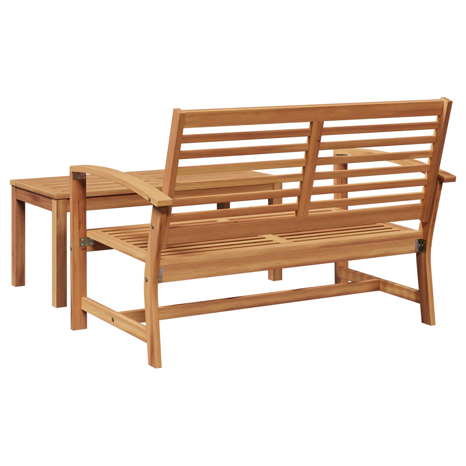 Set Panchina e Tavolo da Giardino 2 Pezzo Marrone | homemem39