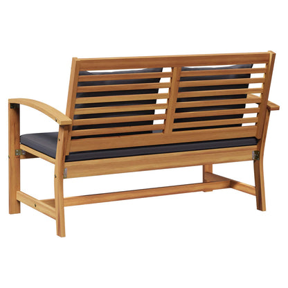 Set Panchina e Tavolo da Giardino con Cuscini 2 Pezzo | homemem39