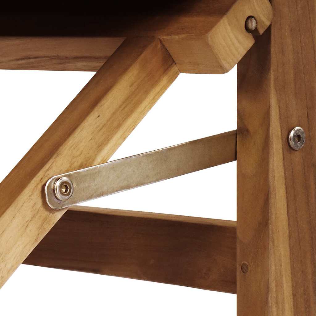 Sedia Direttore Pieghevole Grigio 56 x 54 x 87 cm