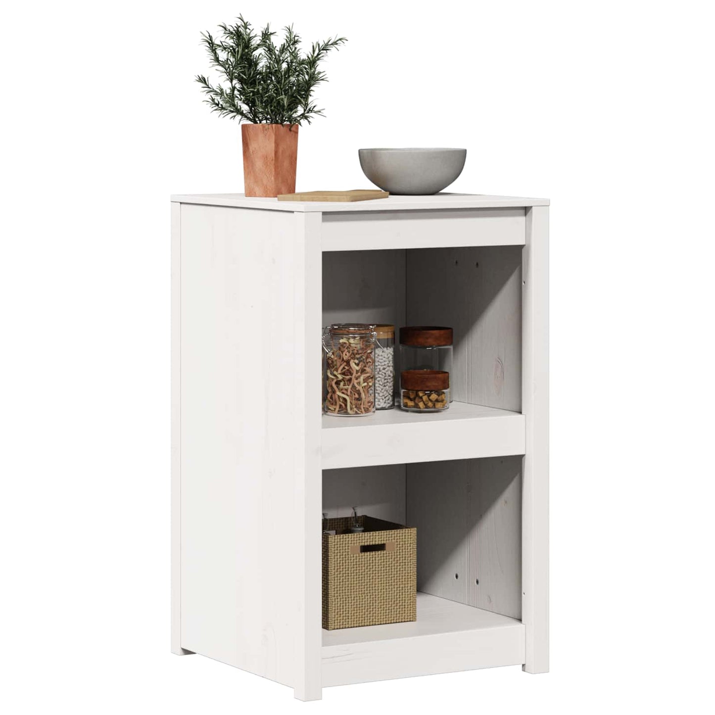 Mobile da cucina MEPPEL Bianco 55 x 55 x 92 cm Pino massello