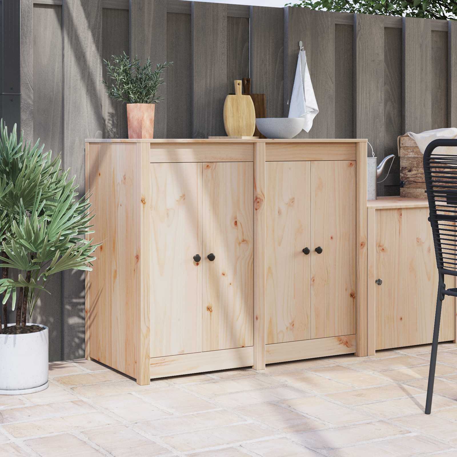 Porta da cucina MEPPEL 2 pcs Crema 50 x 9 x 82 cm | homemem39