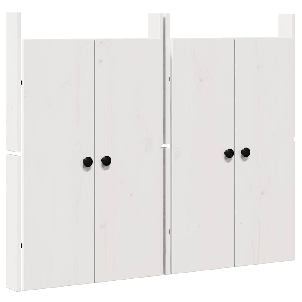 Porta da cucina 2 pcs Bianco 50 x 9 x 82 cm