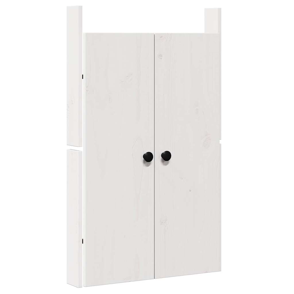 Porta da cucina 2 pcs Bianco 50 x 9 x 82 cm