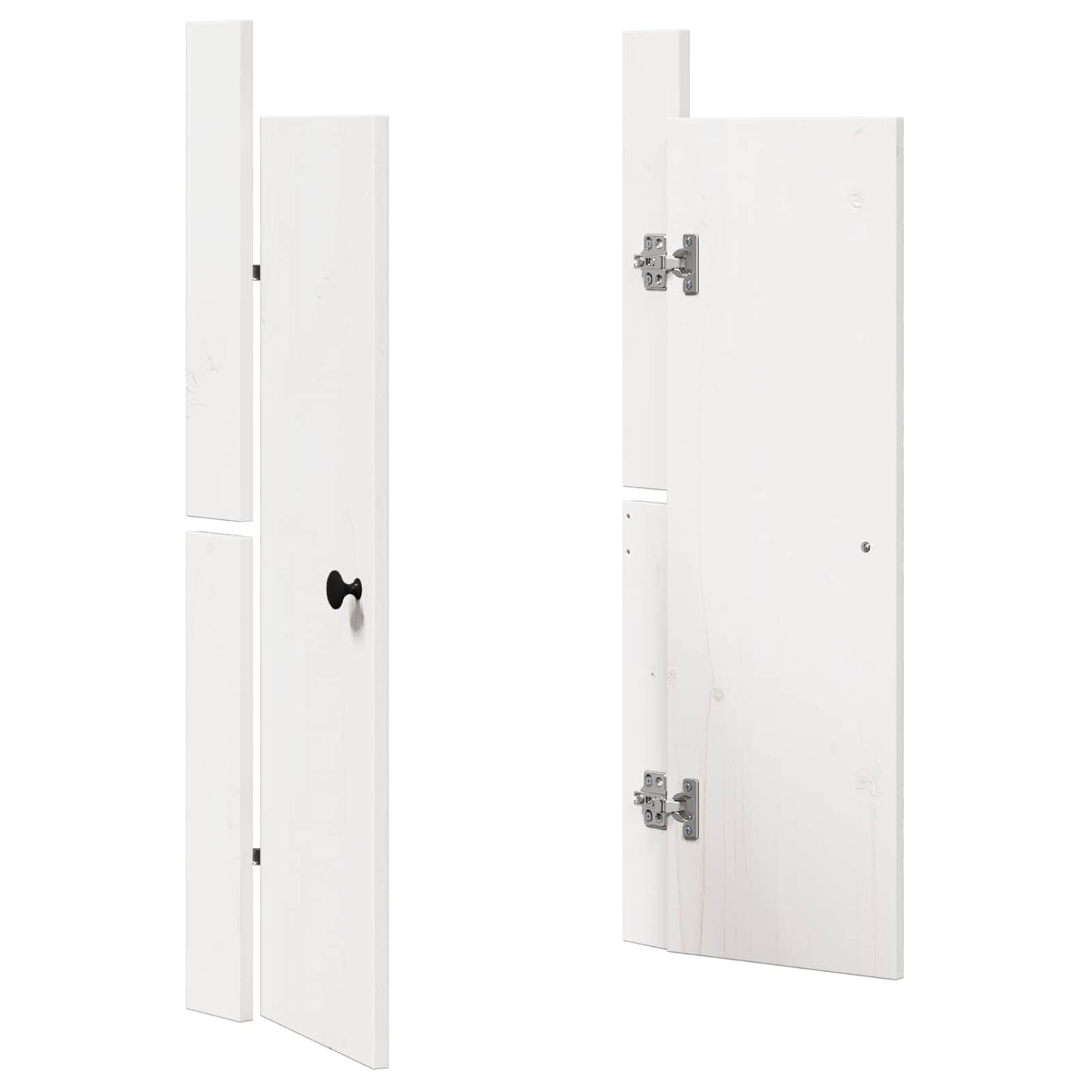 Porta da cucina MEPPEL 2 pcs Bianco 50 x 9 x 82 cm | homemem39