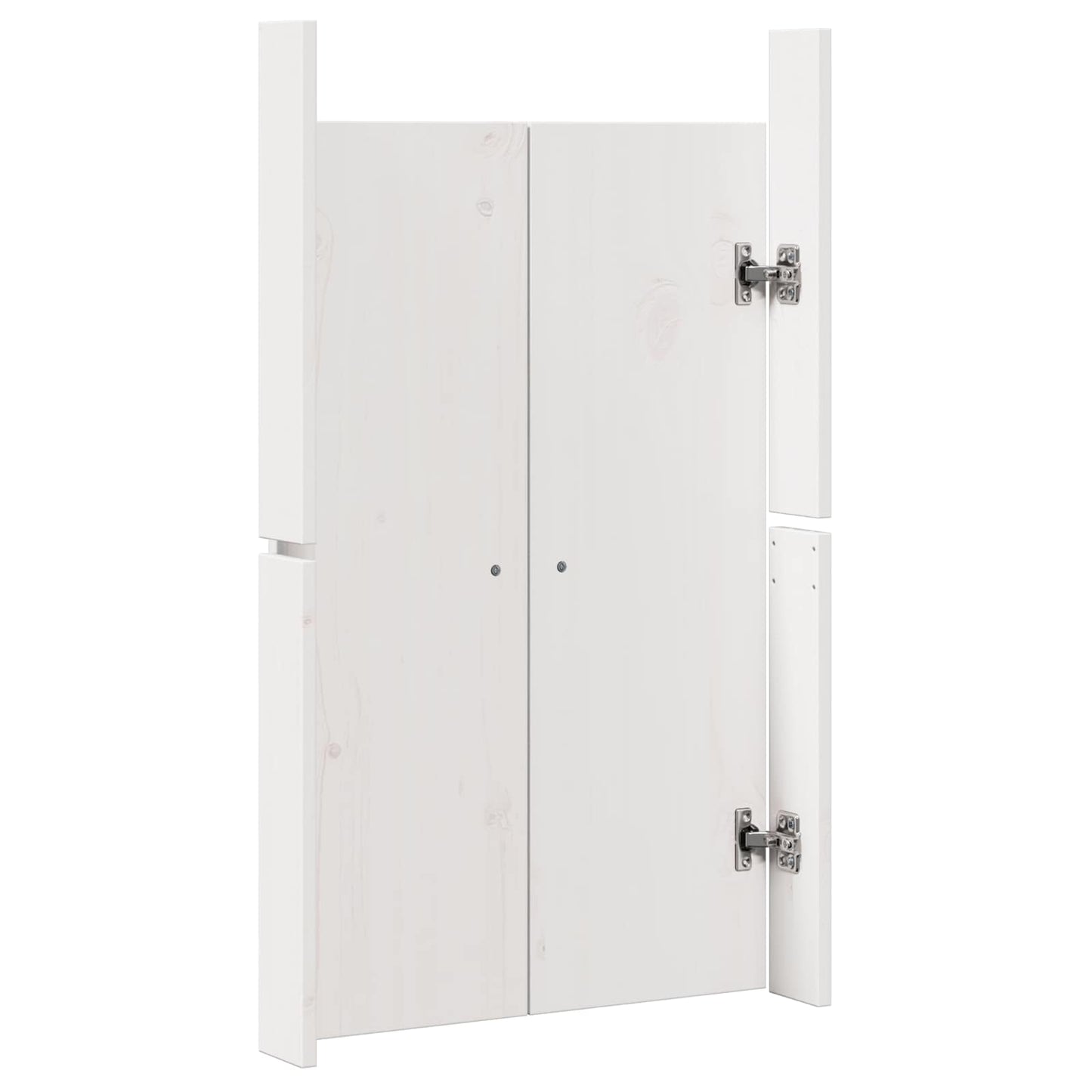 Porta da cucina MEPPEL 2 pcs Bianco 50 x 9 x 82 cm | homemem39