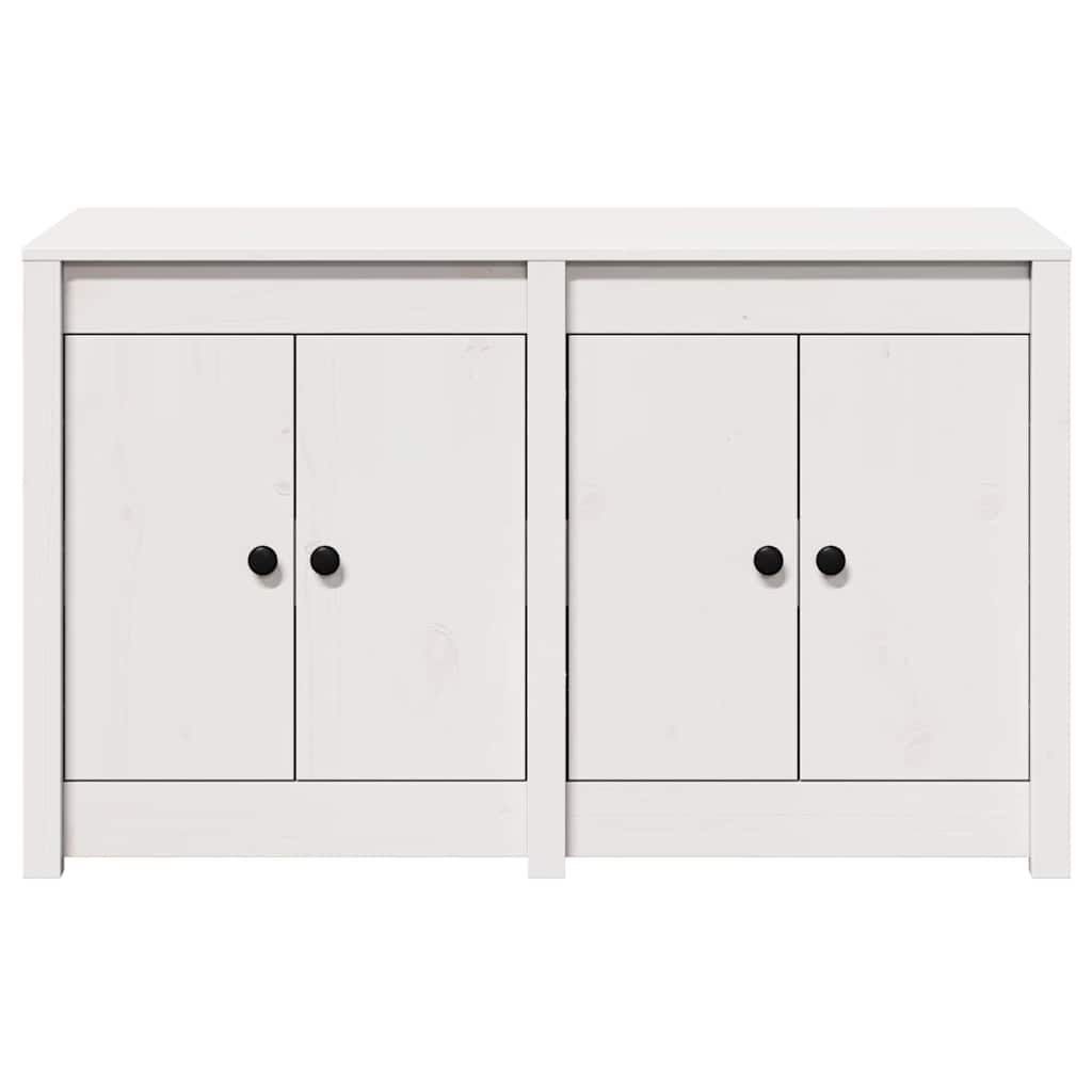 Mobile da cucina Bianco 106 x 55 x 64 cm Legno massello di pino