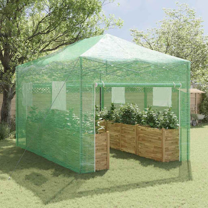 Serra con struttura pop-up Verde 290 x 430 x 315 cm Ferro
